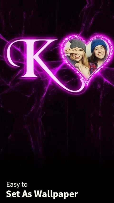 Fire Lighting Text Photo Editor скриншот 1