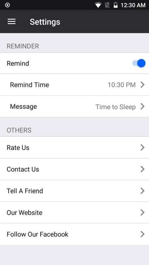 Pergeseran malam - filter lampu biru & mode malam screenshot 1