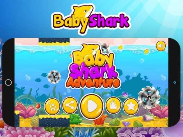 Baby Shark Run Adventure Game screenshot 7