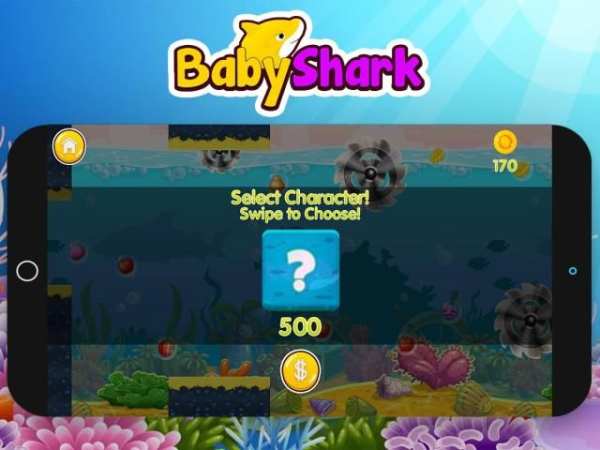 Baby Shark Run Adventure Game screenshot 1
