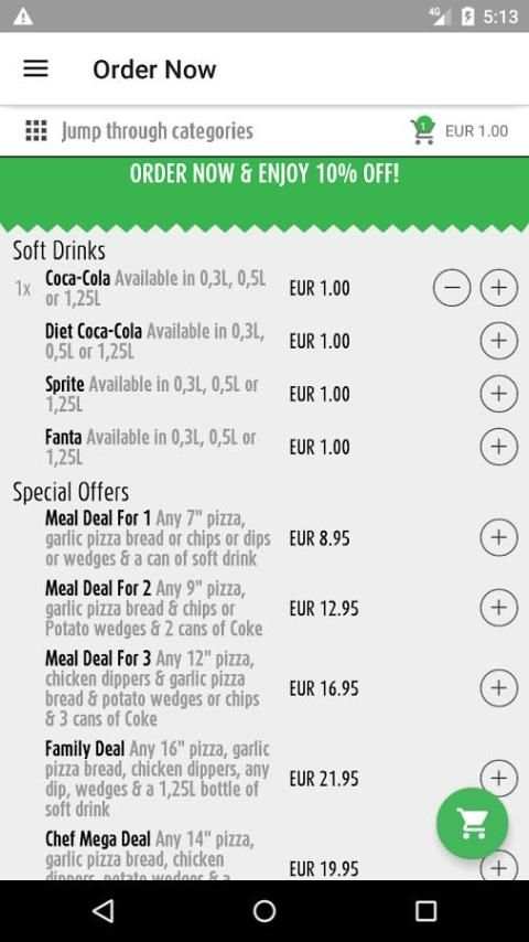 Chef Kebab Pizza Mullingar screenshot 3