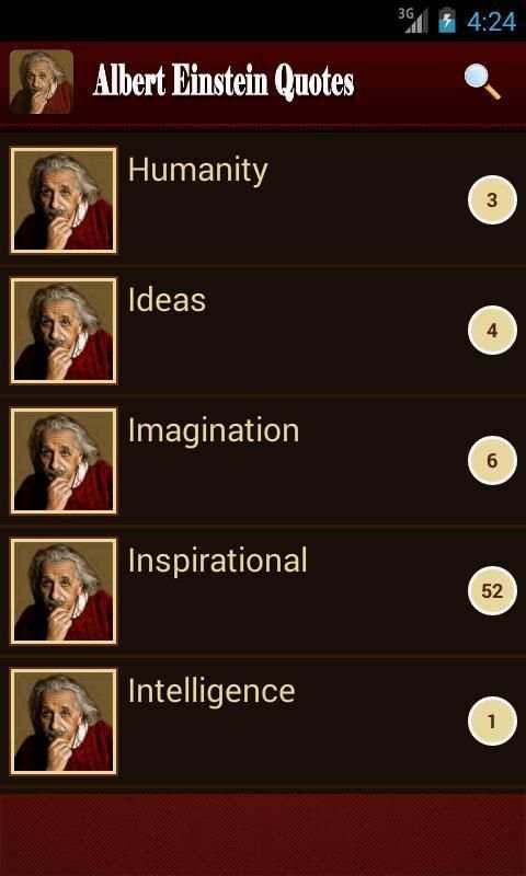Albert Einstein Quotes Free скриншот 6