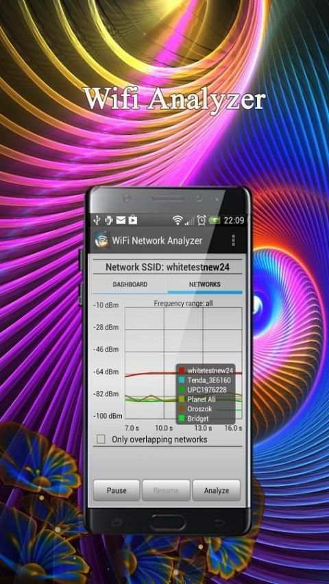 Wifi Analyzer screenshot 1
