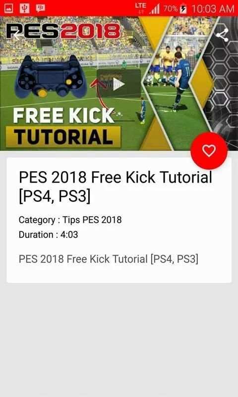 Leguide PES+PRO 2018 screenshot 2