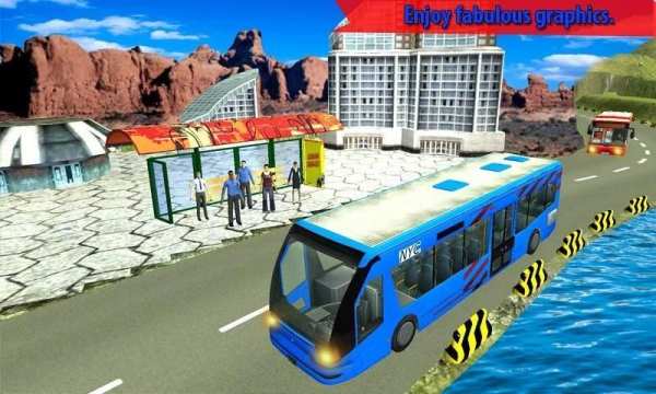 Mountain Bus Driver Simulator Hill Station screenshot 2