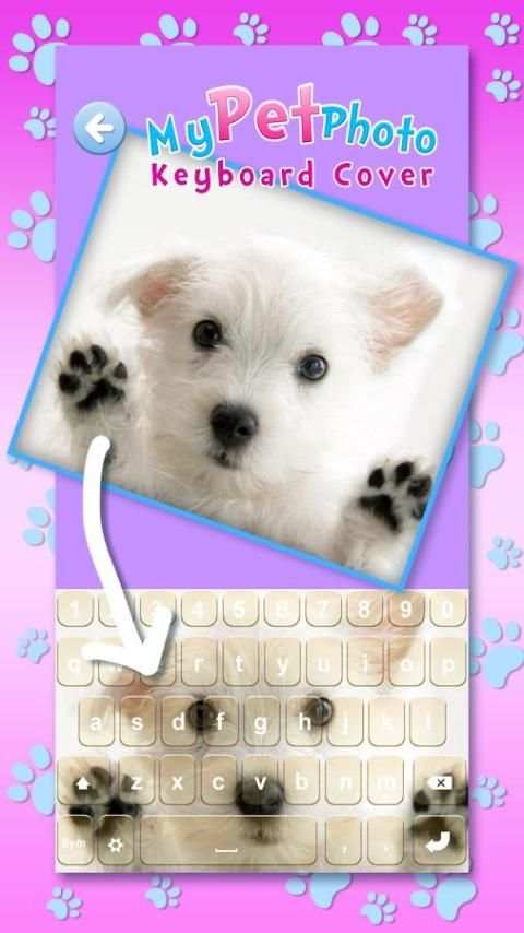 My Pet Photo Keyboard Cover 5 تصوير الشاشة