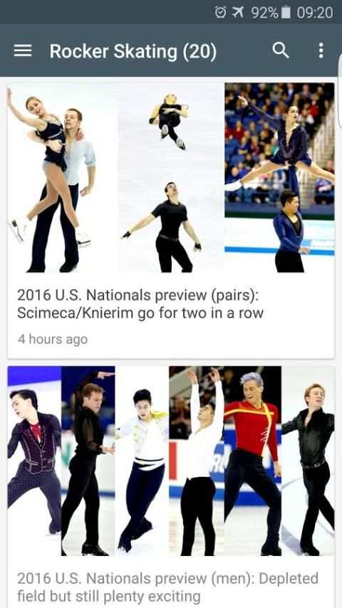 Figure Skating News 4 تصوير الشاشة
