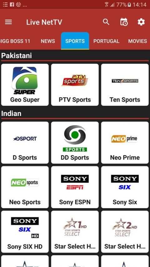 Live NetTV App screenshot 2