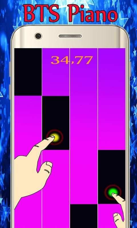 BTS Piano tiles screenshot 1