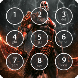 kratos lock screen for god of war أيقونة