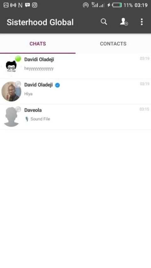 Sisterhood Global Messenger screenshot 3