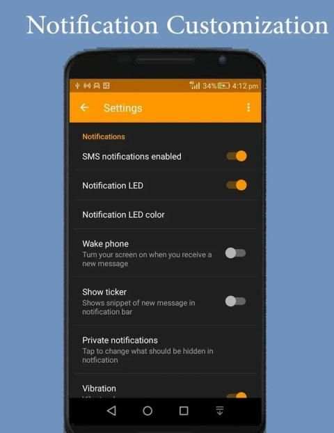 SMS Messenger (Text Messaging) screenshot 1