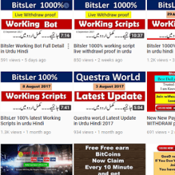 Bitcoin Earning Tips &amp; Tricks Videos On YouTube иконка