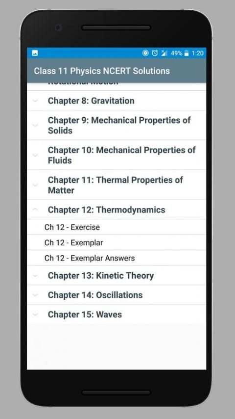 Class 11 Physics NCERT Solutions скриншот 4