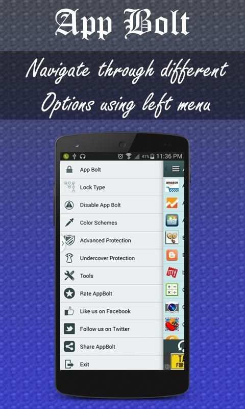 App Locker-App Bolt скриншот 7