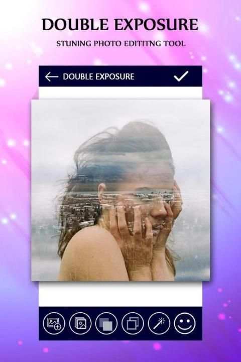 Double Exposure Photo Editing 3 تصوير الشاشة