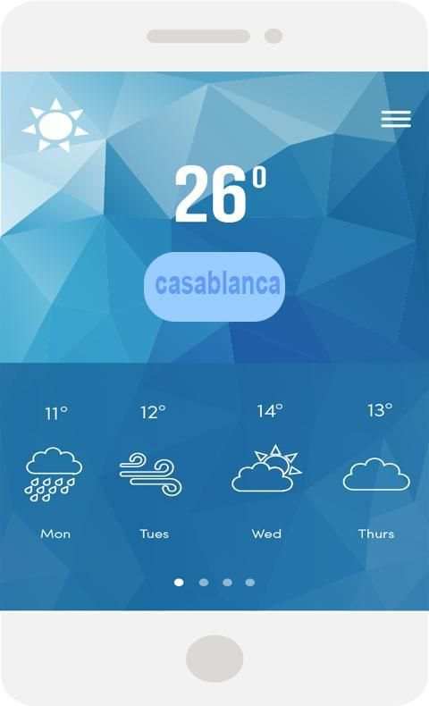 MÉTÉO VILLES DU MAROC screenshot 2
