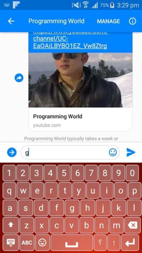 Oromo Keyboard скриншот 4
