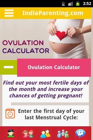 Ovulation Calculator screenshot 1