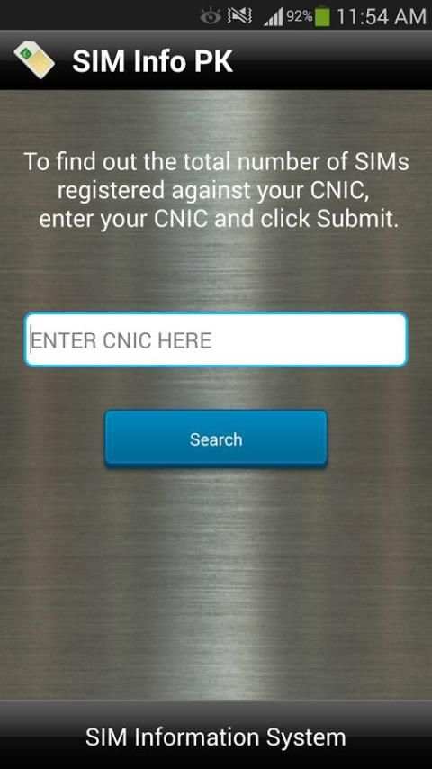 SIM Info Pakistan screenshot 5