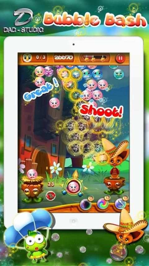 Bubble Bash Bubble Bird Rescue स्क्रीनशॉट 14