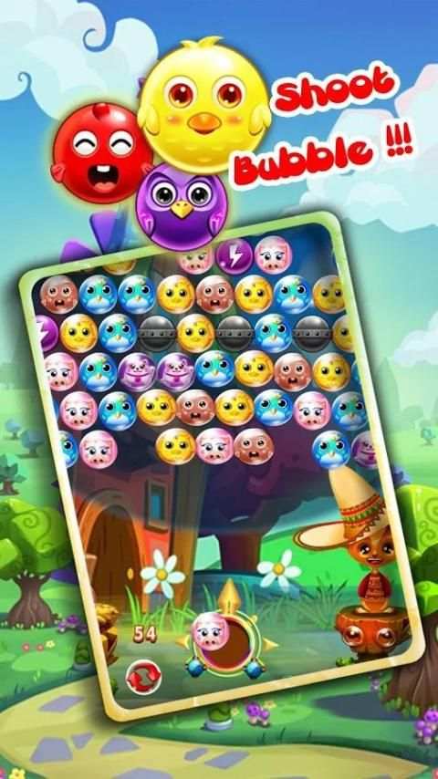 Bubble Bash Bubble Bird Rescue स्क्रीनशॉट 6