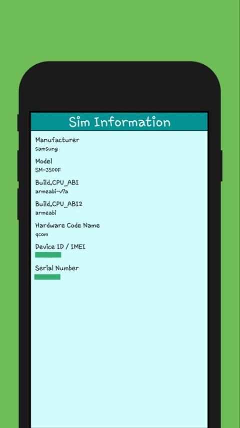 SIM Card Info screenshot 1