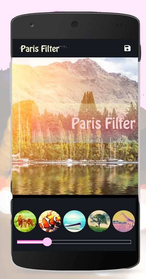 Paris Camera Filter скриншот 3