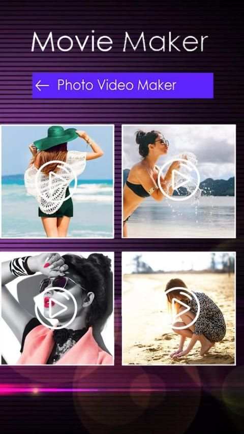 Xplayer Video Maker - X Movie Maker скриншот 1