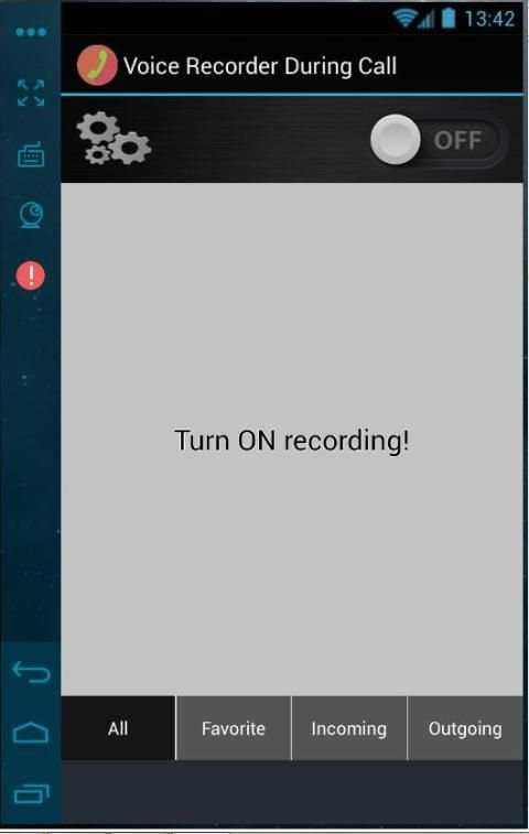 voice recorder during call स्क्रीनशॉट 2