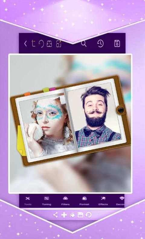 دمج صورتين بصورة واحدة screenshot 1