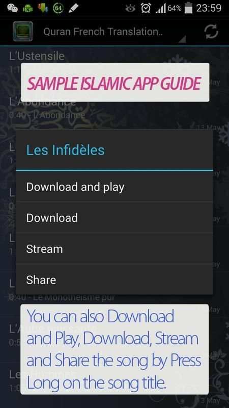 Quran Oromigna MP3 Translation screenshot 2