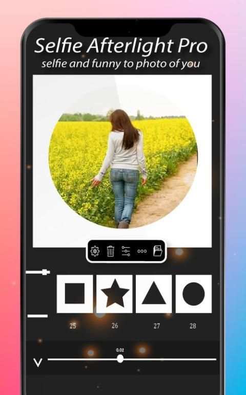 Selfie HD Camera Pro скриншот 1