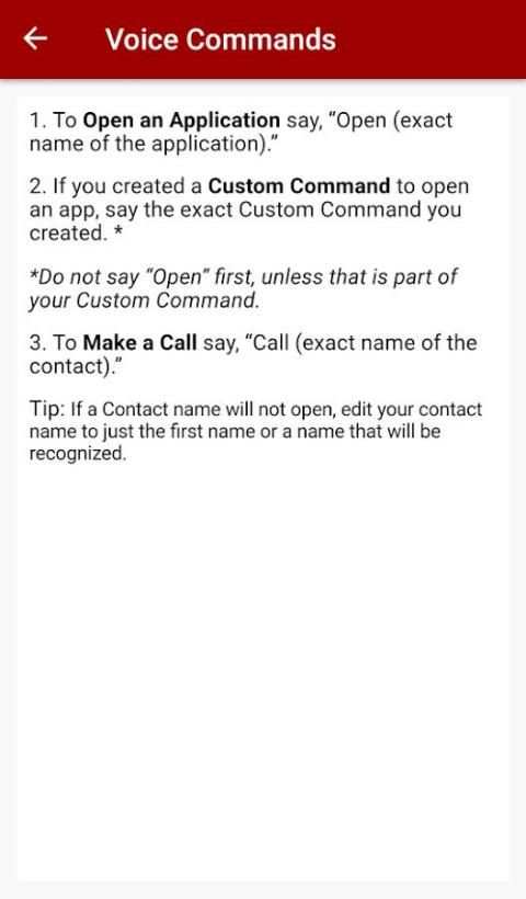 SNAPP - Voice Control скриншот 5