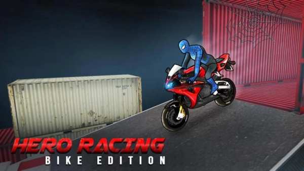 Spider Hero Racing : Bike Edition скриншот 6