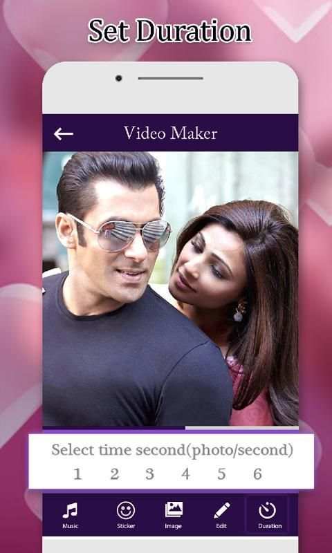 Love Photo To Video Maker स्क्रीनशॉट 6