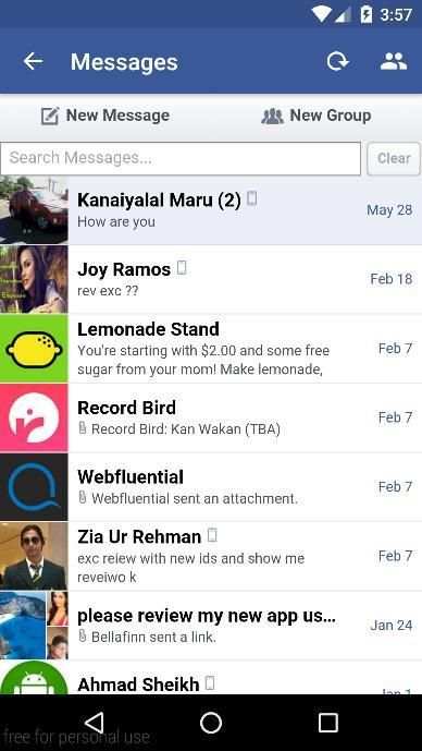 Lite Messenger - Mini Messenger screenshot 3