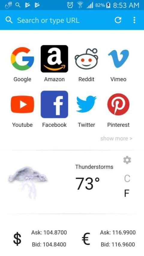 5G Plus Browser screenshot 4