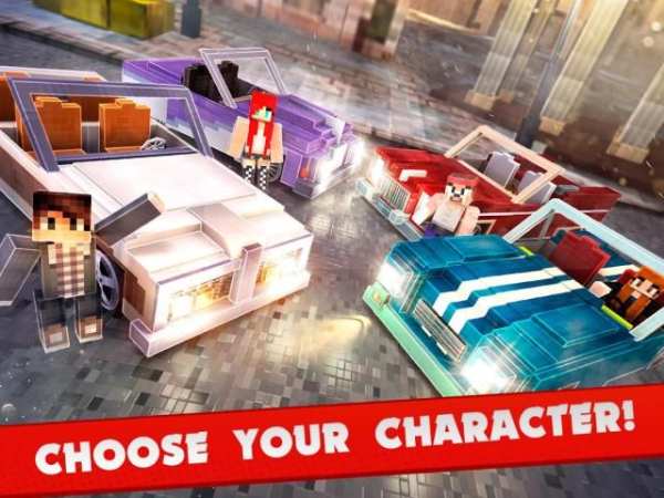 Blocky Car Driving Simulator स्क्रीनशॉट 5