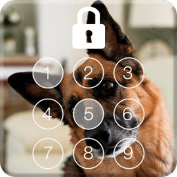 Clever German Shepherd Dog HD Lock Pass Code иконка