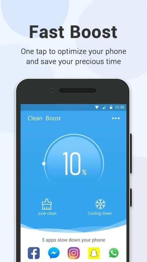 Clean Boost - Super Cleaner स्क्रीनशॉट 2