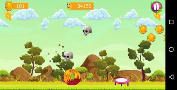 Temple Jungle Run - Emoji Games скриншот 1