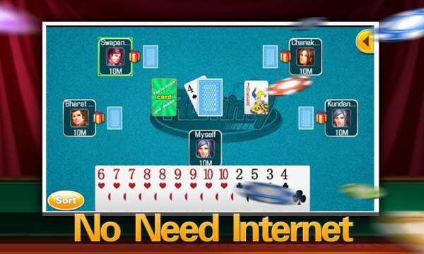 Indian Rummy Offline ♣ Klub स्क्रीनशॉट 2