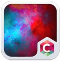 Abstract Red Smoke Theme HD