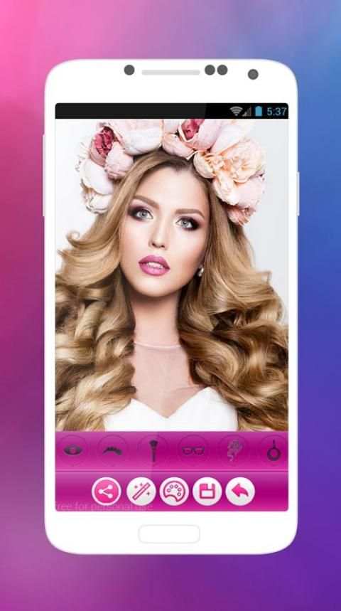 Youcam Face MakeUp - Perfect Beauty Camera скриншот 1