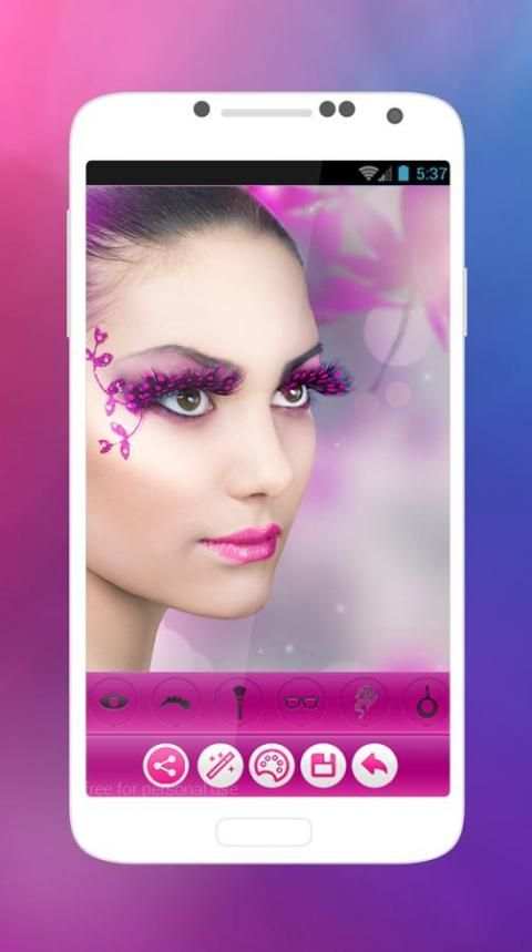 Youcam Face MakeUp - Perfect Beauty Camera скриншот 2