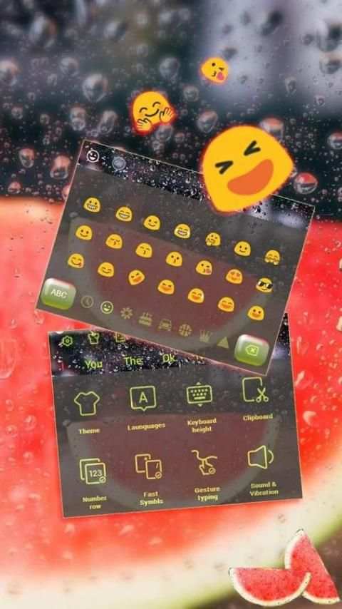 Jatuhkan Keyboard Semangka screenshot 2