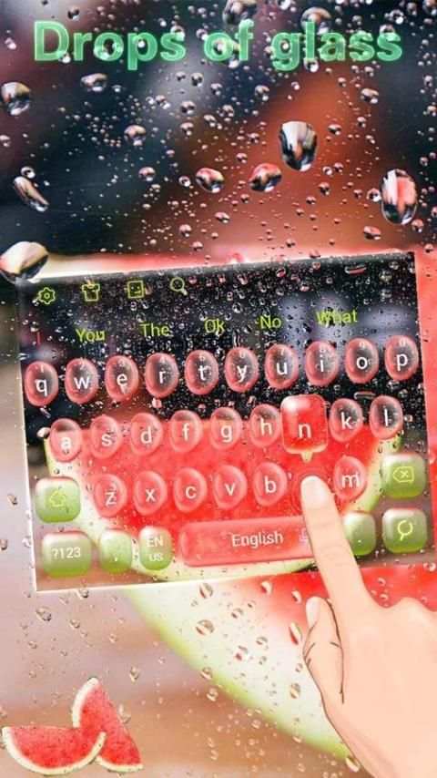 Jatuhkan Keyboard Semangka screenshot 3