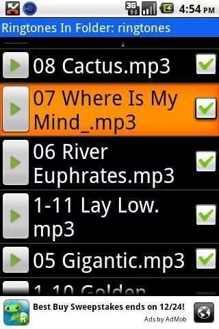 Ringtone Rotator Lite screenshot 3