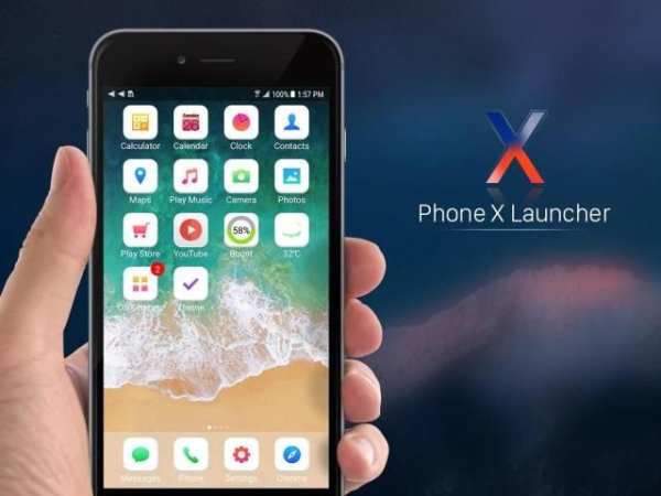 Phone X Launcher скриншот 5